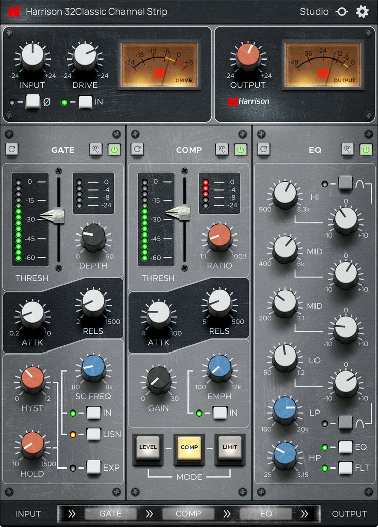 Harrison Audio 32Classic Channel Strip