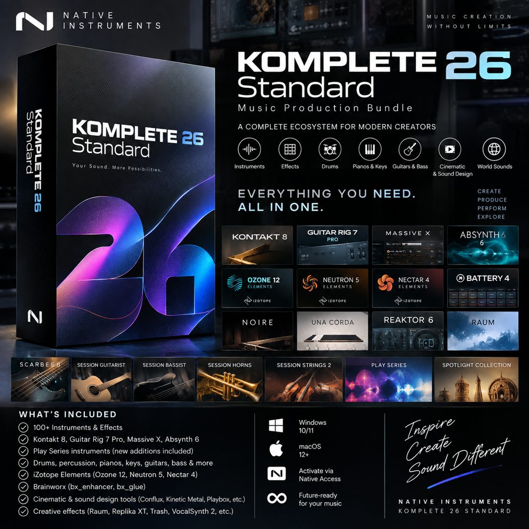 Native Instruments Komplete 26 Standard